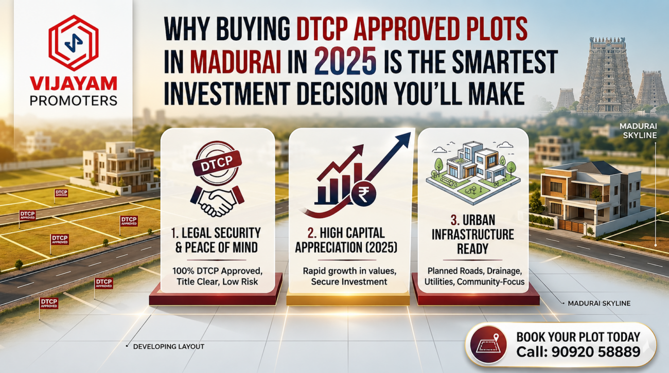 DTCP Approved Plots in Madurai