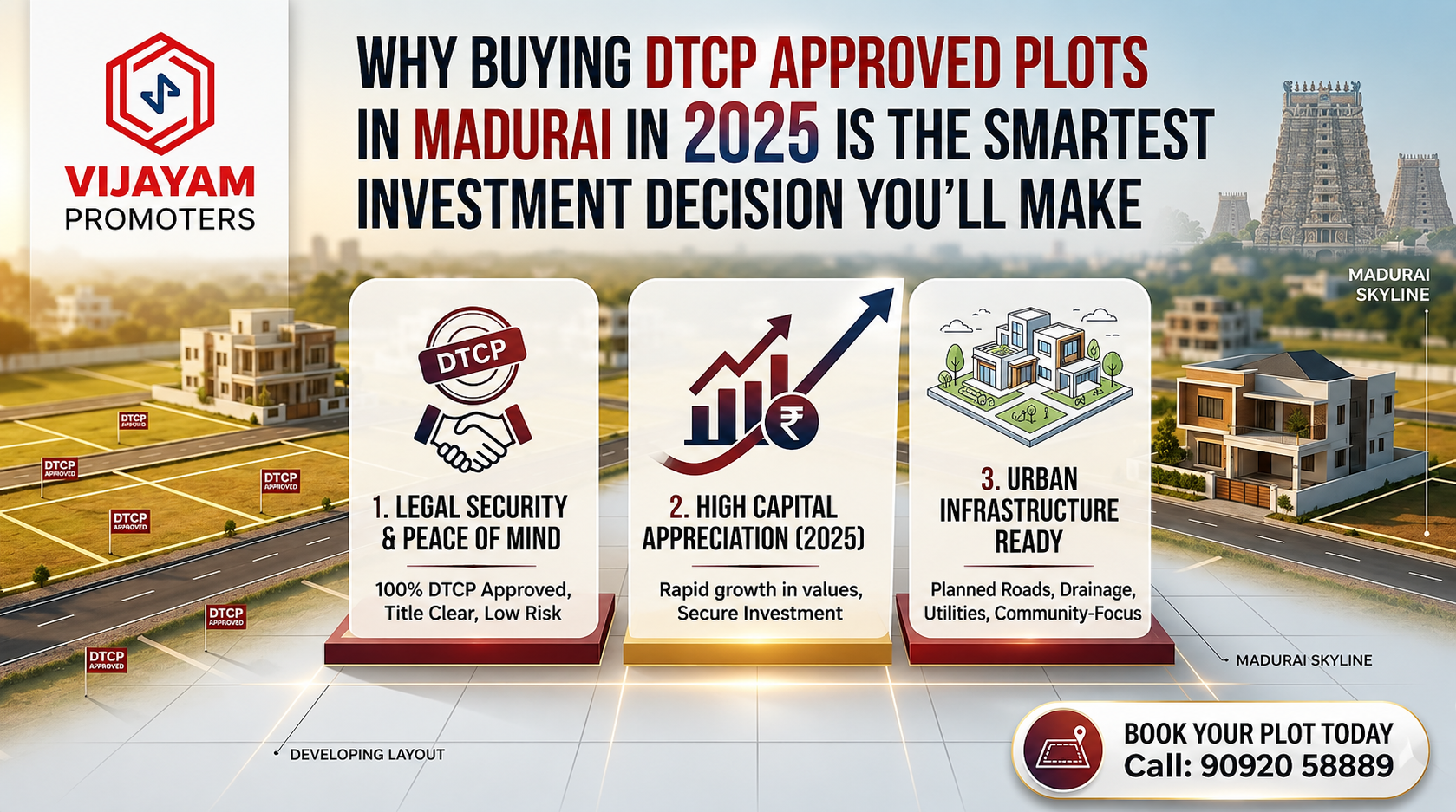 DTCP Approved Plots in Madurai